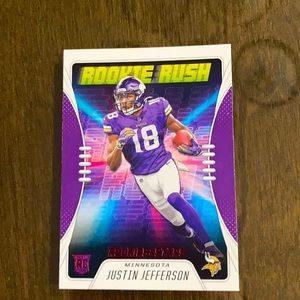 Justin Jefferson football card